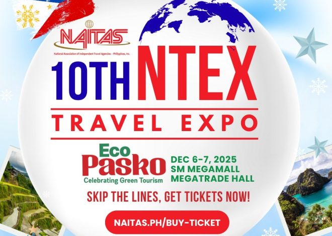 NAITAS Kicks Off Sustainable Travel Movement: 10th NTEX Media Launch Unveils “Eco Pasko: Celebrating Green Tourism”