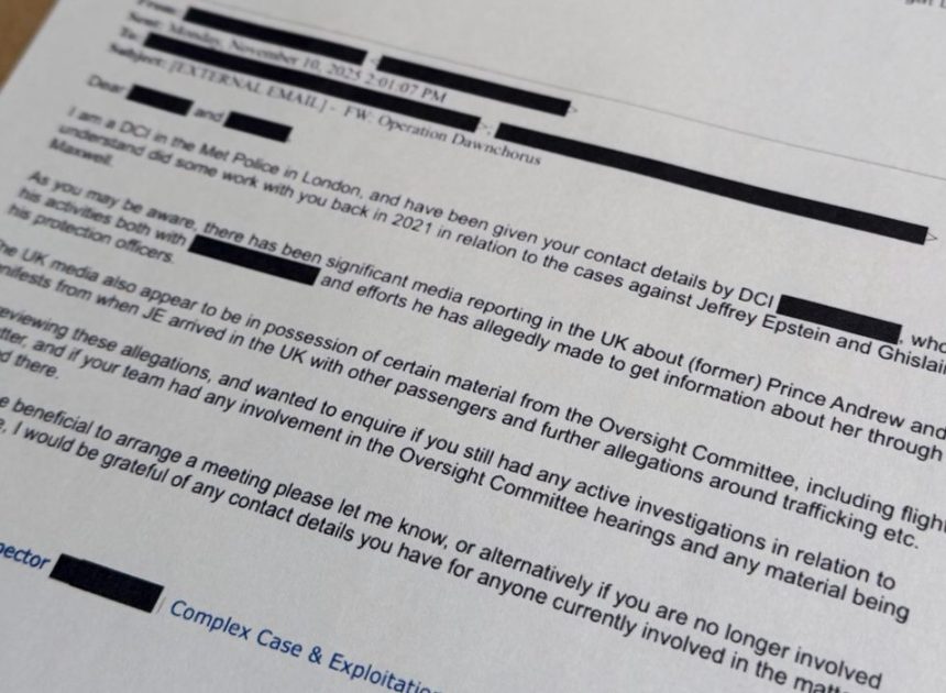 DOJ needs more weeks to review newly uncovered Epstein case documents