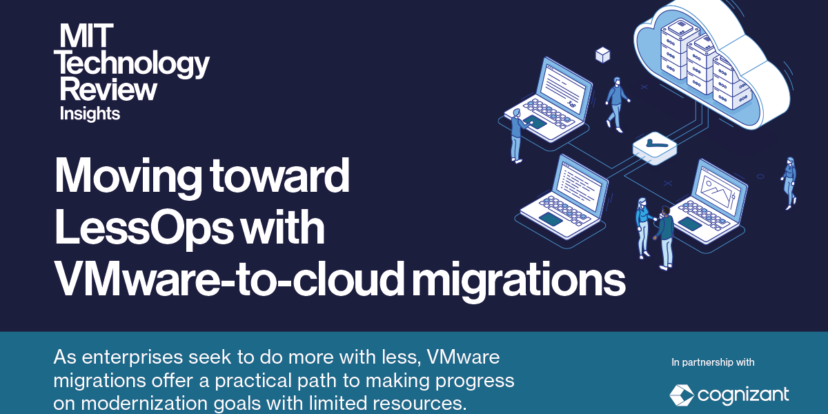 Moving toward LessOps with VMware-to-cloud migrations