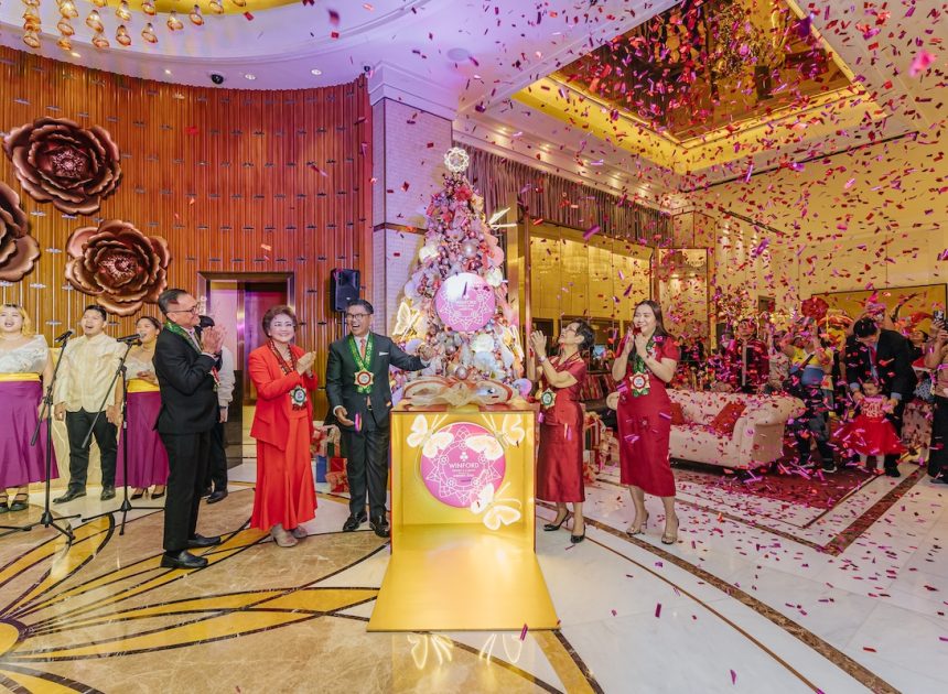 Winford Manila kicks off the holiday season with art display and Filipino elegance