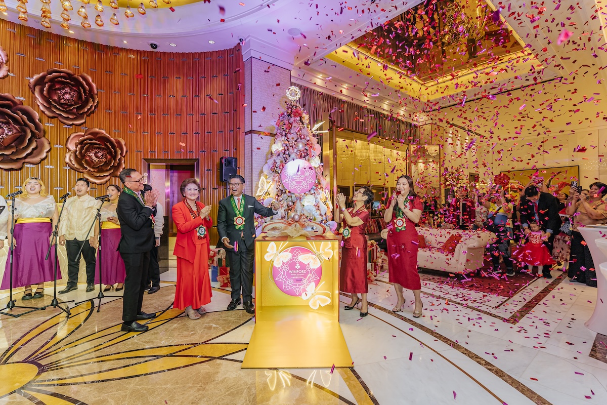Winford Manila kicks off the holiday season with art display and Filipino elegance