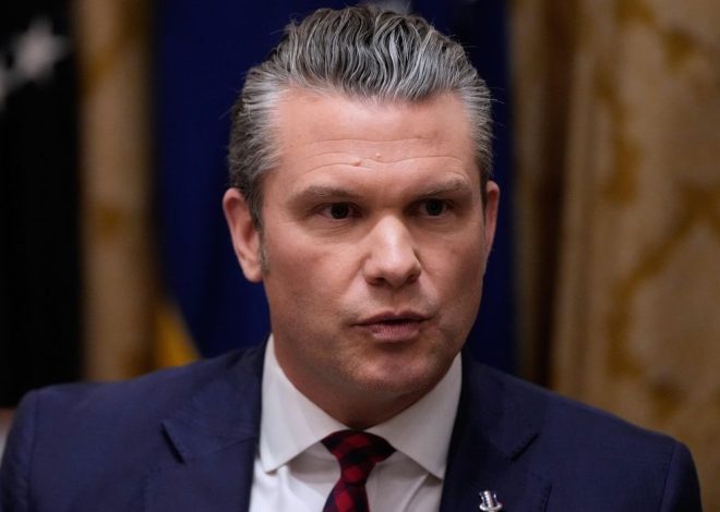 Hegseth defends strike on drug-boat survivors, touts Trump’s Reagan-style defense policies