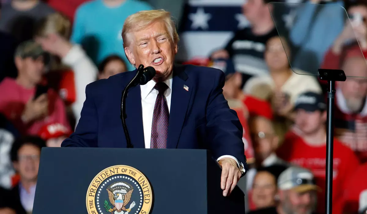 Trump touts economic gains to North Carolinians