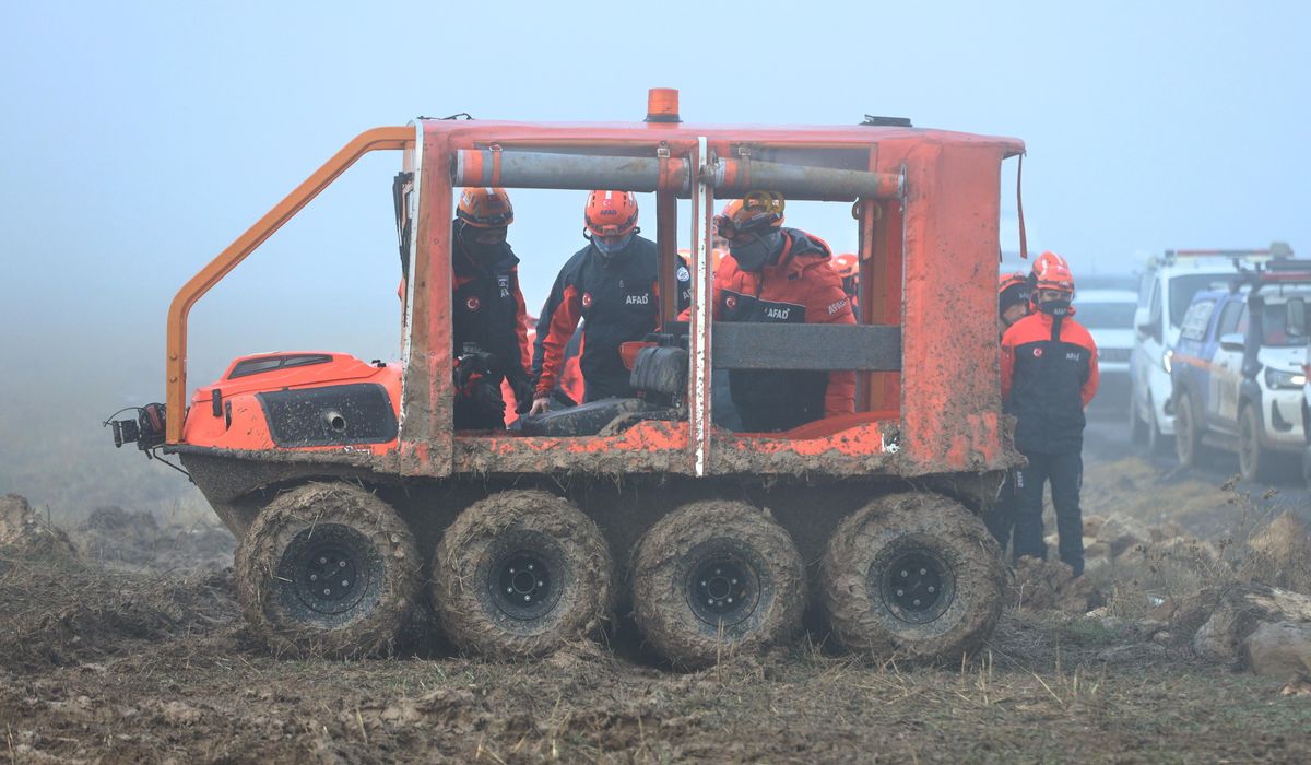 Turkey examines black boxes from jet crash that killed Libya’s military chief and 7 others