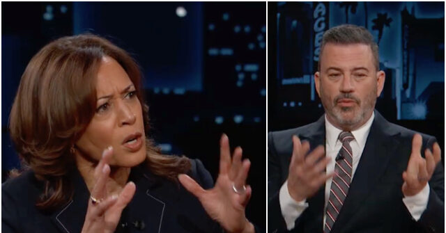 Kamala Harris Struggles to Explain to Kimmel Why Biden was ‘Right’ to Not Push DoJ to Release the Epstein Files