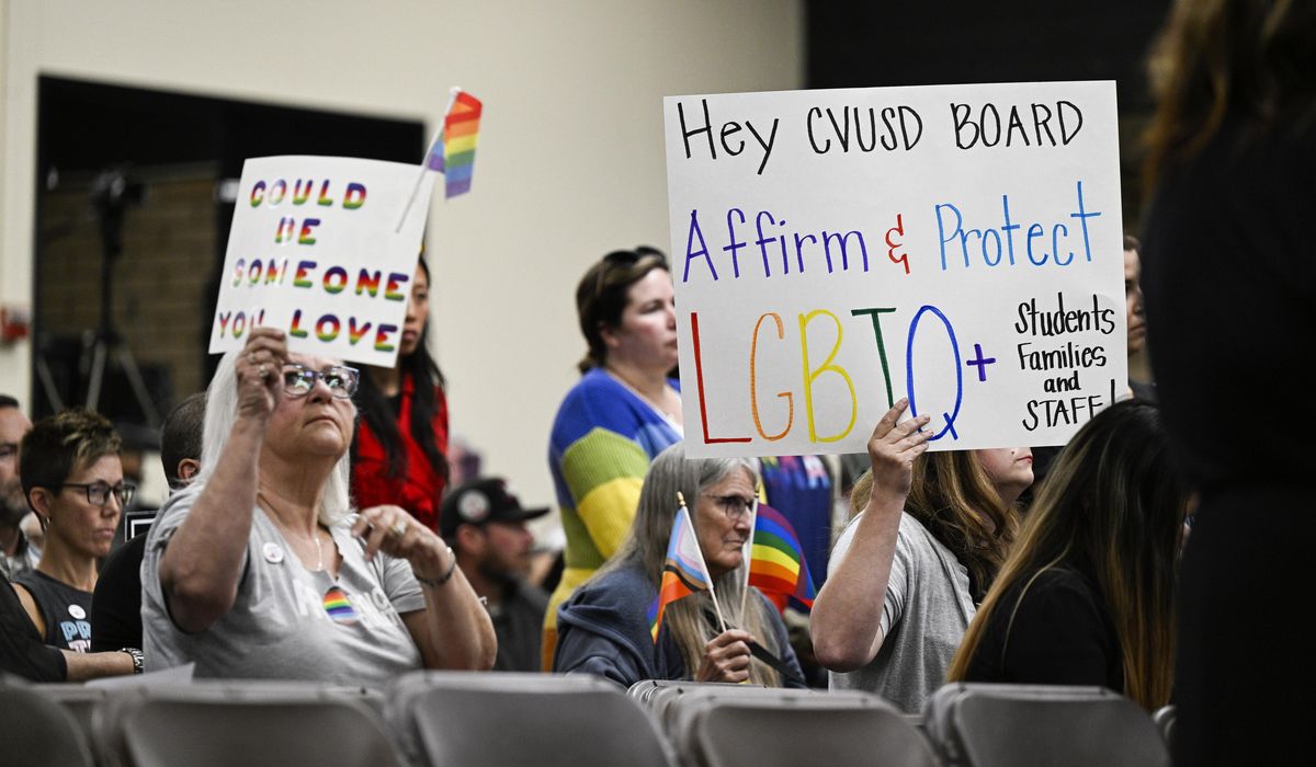 Appeals court revives California ban on disclosing students’ gender identity to parents
