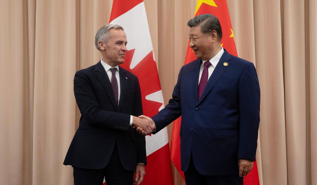 China urges Canada to break from U.S. influence as Carney visits Beijing