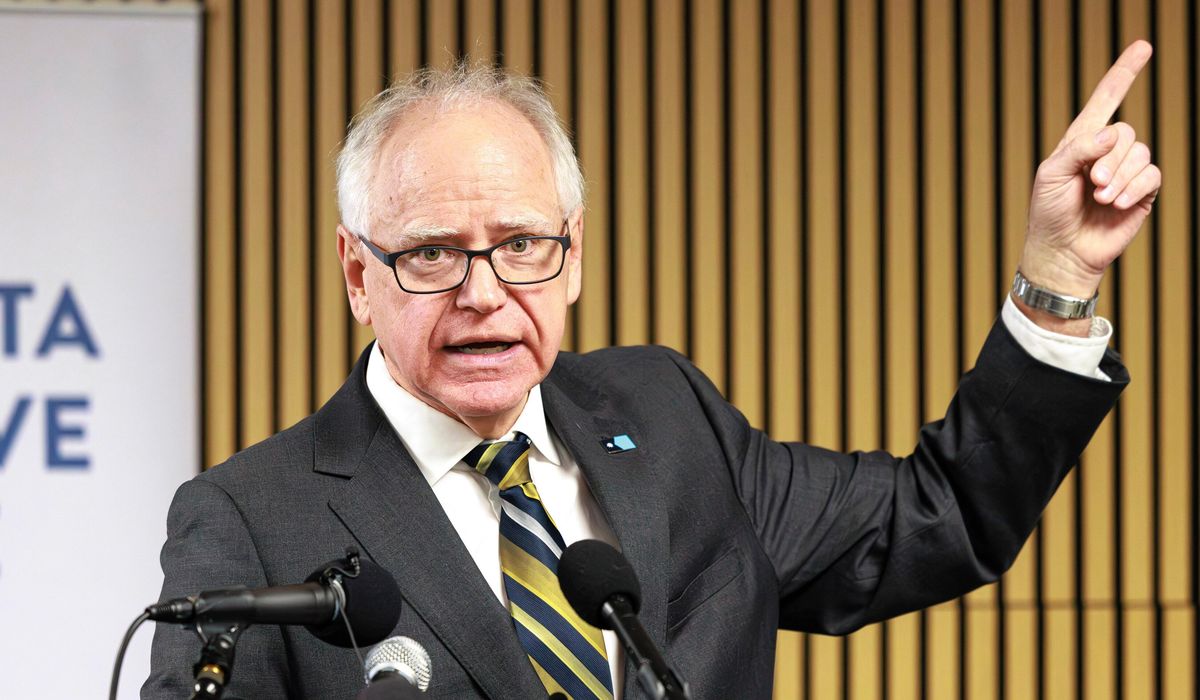 Walz tells Minnesotans to cool it with violence