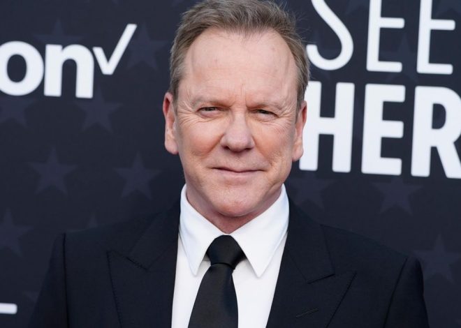Kiefer Sutherland arrested for allegedly assaulting a ride-hail driver, police say